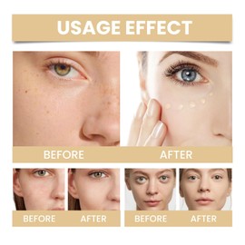 Colored Clay Undereye Corrector,Undereye Color C/orrector for Dark Circles,Under E/ye Concealer,Colour Corrector Palette,C/oncealer Full Coverage,Cream Concealer,Cream Foundation Under Eye Makeup