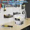 3 Pcs Battery Disposal Container 1 Gallon Dry Cell Storage