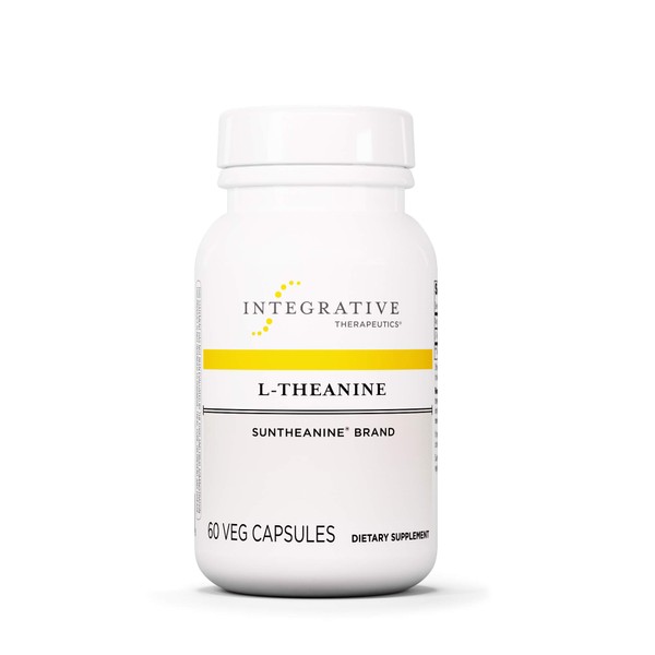 Integrative Therapeutics - L-Theanine (Suntheanine Brand) - Promotes Relaxation & Reduces Stress - 60 Capsules