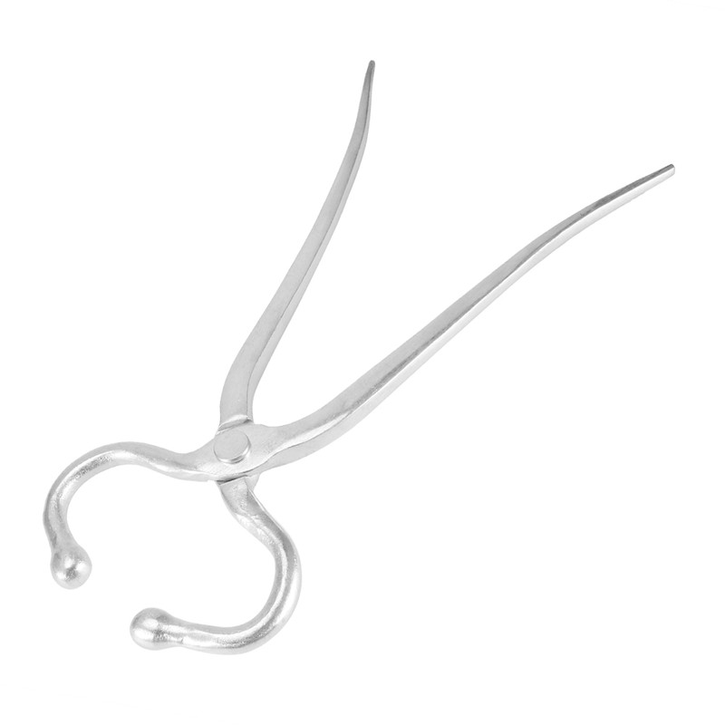 Stainless Steel Cattle Nose Pliers Clip Squeezer Traction Tool Domestic