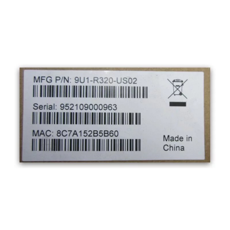Ruckus 901-R320-WW02 Unleashed Wi-Fi 5 2x2:2 Dual Band Indoor Access