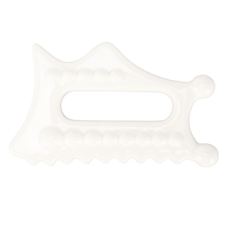 Facial Gua Sha Tool Men Women Ceramic Lymphatic Drainage Trigger