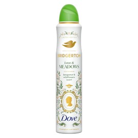 Dove Limited Edition Bridgerton Love & Meadows Anti-Perspirant Aerosol women's deodorant spray with a bergamot & wildflowers scent for 72-hour sweat and odour protection 6x 200 ml