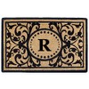 Heavy Duty 18" x 30" Coco Mat Heritage, Monogrammed R