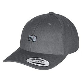 JPAK Radio Outdoor Hat Curved Bill Cap Retro Dark Grey