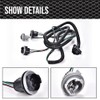 CNNELL Tail Light Wiring Harness Compatible with 2007-2014 Chevy Silverado