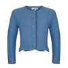 Isar-Trachten Amy 47068 Children's Cardigan Denim Blue, denim blue