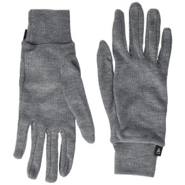Odlo Active Warm Eco Unisex Gloves, Odlo Steel Grey Melange, XXS