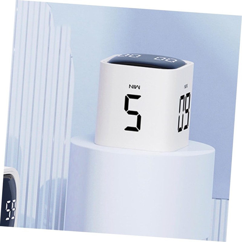Mikinona Cube Timer Digital Kitchen Timer Portable Study Cooking Alarm