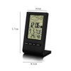 Digital Thermometer Monitor, Accurate Desktop Humidity Meter with Clock Date