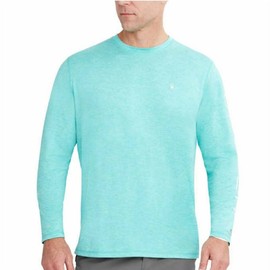 Spyder Women's Rash Guard with Long Sleeves, Mottled Rash Guard Shirt, Clear water