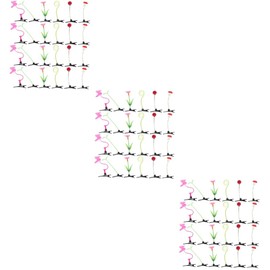 LALAFINA 72pcs Plant-themed Hair Clips for Boy Girl Creative Hairpins for Girls Cute Accessories for Cosplay Birthday and Everyday Wear Non-fading Thin Hair Friendly