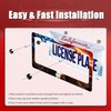 American Flag Bald Eagle License Plate Frame Patriotic License Plate