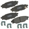 Bendix Premium SBC1114 Pastillas de Freno Traseras de Cerámica para