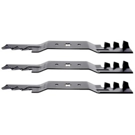 For Cub Cadet Cub Cadet ZT1 50 Zero-Turn Gator Style Mulching Lawn Mower Blades Set of 3