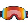 Black Crevice Unisex - Schladming Adult Ski Goggles Red, Size