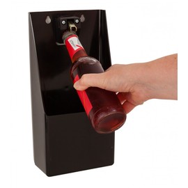 We Can Source It Ltd - Pub Bar Stand-Up/Wall Mounted Bottle Opener and Catcher - no More Bottle caps All Over The Floor!