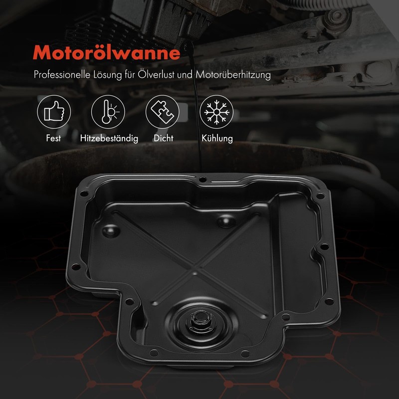 Frankberg 1 x Diesel Oil Pan Compatible with Jumpy Platform/Chassis