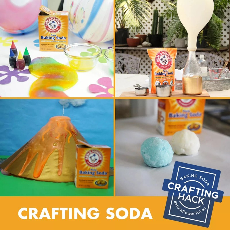 Arm & Hammer Pure Baking Soda 13.5 lbs Bulk Pack.