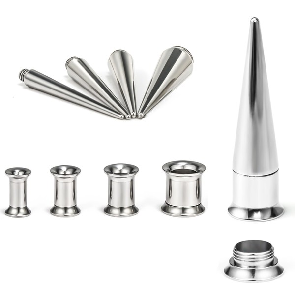 Jenxnjsjo Gauges Taper for Ears 6G to 00G Tunnels Ear