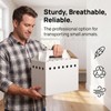 AiSmRu 15 Pack Cardboard Pet Carrier Box for Small Pets,