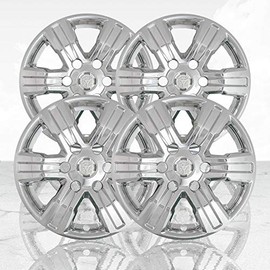 Auto Reflections Set of 4 17" 6 Spoke Front and Rear Wheel Skins for Ford Ranger 2019-2021 - Chrome