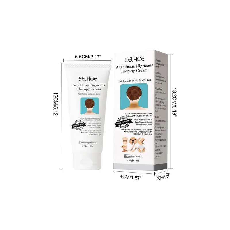Crema Para Acantosis Nigricans Fixderma Nigrifix, 3 Piezas