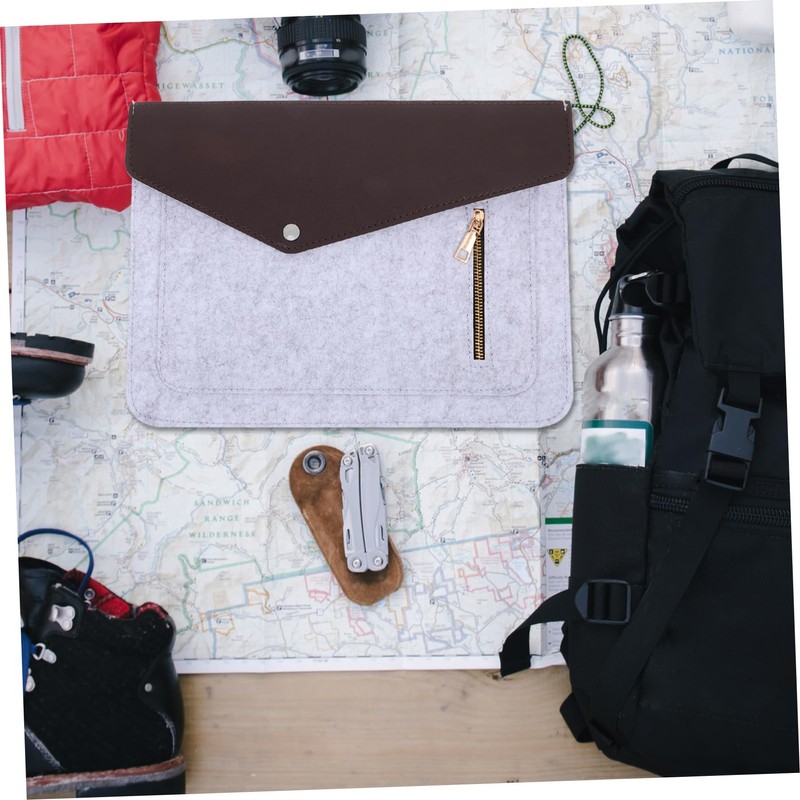 Operitacx Laptop Bag for Men and Women with Zip Shockproof