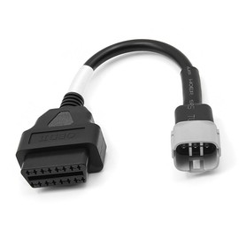 Goliton OBD2 OBDII Diagnostic Cable 6 Pin to 16 Pin Adapter Compatible with Suzuki Motorcycle