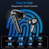 Wireless Earbuds Bluetooth 5.4, 6 Mic ENC Noise Cancelling Clear