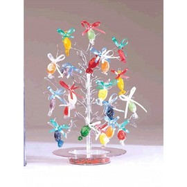 Plastic Money Tree Centerpiece-12 1/4", 1 Pc, Clear