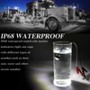 AOXLFU 40Pcs 3/4 Inch White 3-LED Mini Marker Lights for