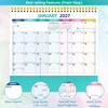 Desk Calendar 2026-2027 - Standing Flip Desktop Calendar 2026-2027, 18