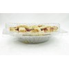KitchenDance Clear Plastic Clamshell Pie Container with Dome - 6