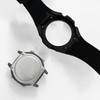 Ga2100 Watch Strap Case Mod Kit Parts,Black Smooth Metal Case