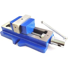 Buyohlic Self Centering Vice Vise Fixed Based-rigid & Tough (4" Inch (Jaw Width 100 mm))