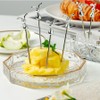 ARFUKA Cocktail Picks Stainless Steel Cocktail Skewers Rabbit Reusable Food