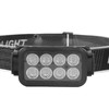 LED Headlamp Motion Sensing IPX4 Waterproof 5 Gears Rotatable USB