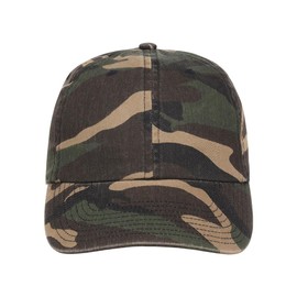 Lids Blank Baseline Dad Adjustable Strapback Hat Camo