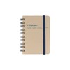 Delphonics Rollbahn Mini Notepad with Pocket, Greige