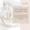 The Silk Lady Pillowcase 100% Organic Pure Mulberry Silk, Luxury