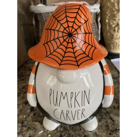 Rae Dunn Pumpkin Carver Gnome Canister
