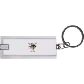 Azeeda 'Colorful Brushstrokes of Life' Keyring LED Torch (KT00038832)