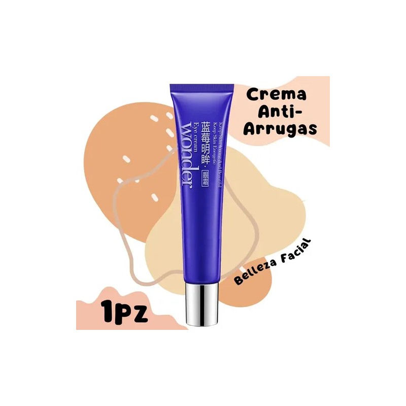 Crema Hidratante Antiarrugas Ojos Acido Hialuronico Facial