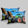 Leleyouzer Tractor Print Bed Linen Set, 3D Tractor Pattern Printed