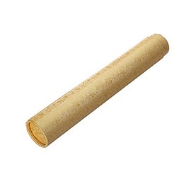 Fancy Pumpkin High-End Scroll Holder Seal Moistureproof Collection Drawing Tube Paper Tube 50 cm Golden