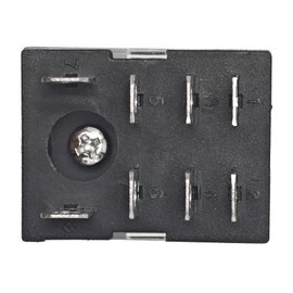 LY2-AC24 General Purpose Power Relay - DPDT 10A Contact Rating, 24VAC Rated Voltage, 46Ma at 60hz Rated Load Current - Reliable Electric Signal Control for Low Current Applications