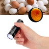 GLOGLOW Egg Candler, Egg Candling Lamp Incubator Tester Battery Operated