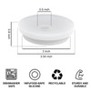 Kinggrand Kitchen Fermentation Lids Silicone Waterless Airlock Fermenting Lids for