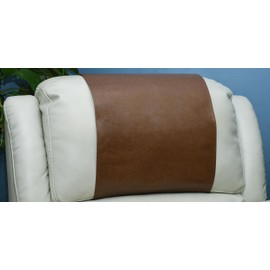 BAIDATONG Headrest Cover for Recliner Chair,Recliner Headrest Protector,Headrest Covers for Recliners,Sofa Headrest Covers,Headrest Covers for Furniture,Headrest Protectors for Recliners (Brown)…